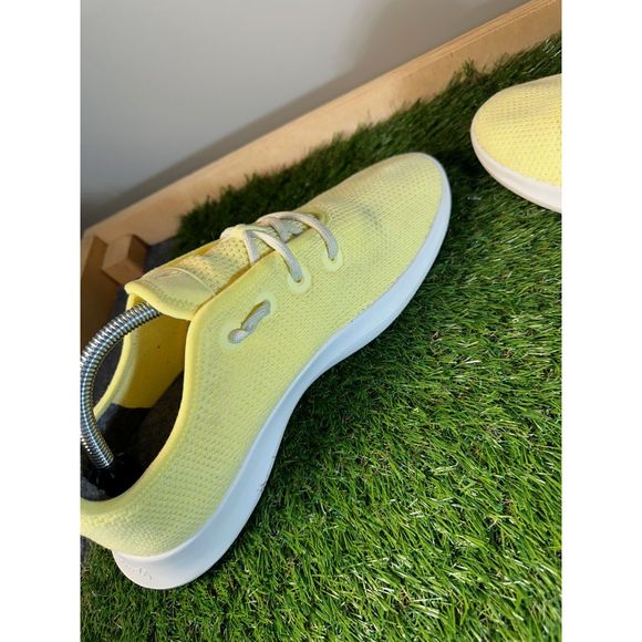 Allbirds Tree Runners Men Yellow Mesh Upper Lace Up Running Shoes Size US 11 M - Picture 4 of 9